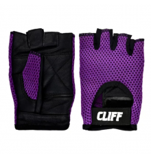 Перчатки для фитнеса CLIFF CS-2195 фиолетовые р.L