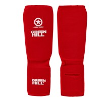 Защита голень-стопа COMBAT SAMBO красная XL