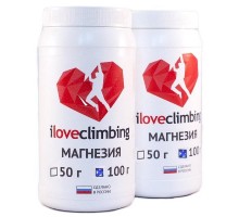 Магнезия порошковая "iLoveClimbing" 100 грамм (в пакете)