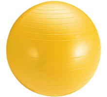 Мяч гимнастический FBA-55-1 Anti-Burst 55см. (желтый)